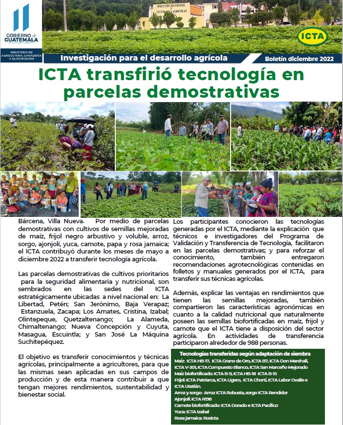 boletin ICTA diciembre 2022